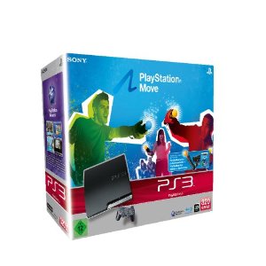 Sony PlayStation 3 slim (320 GB) inkl. Move Bundle