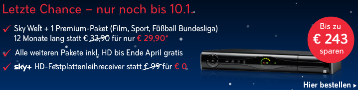Sky Sonderangebote