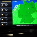 Niederschlagradar beim Samsung TV 2