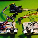 drahtloser Distanzsensor mit Arduino nRF24L01+ und Ultraschallsensor